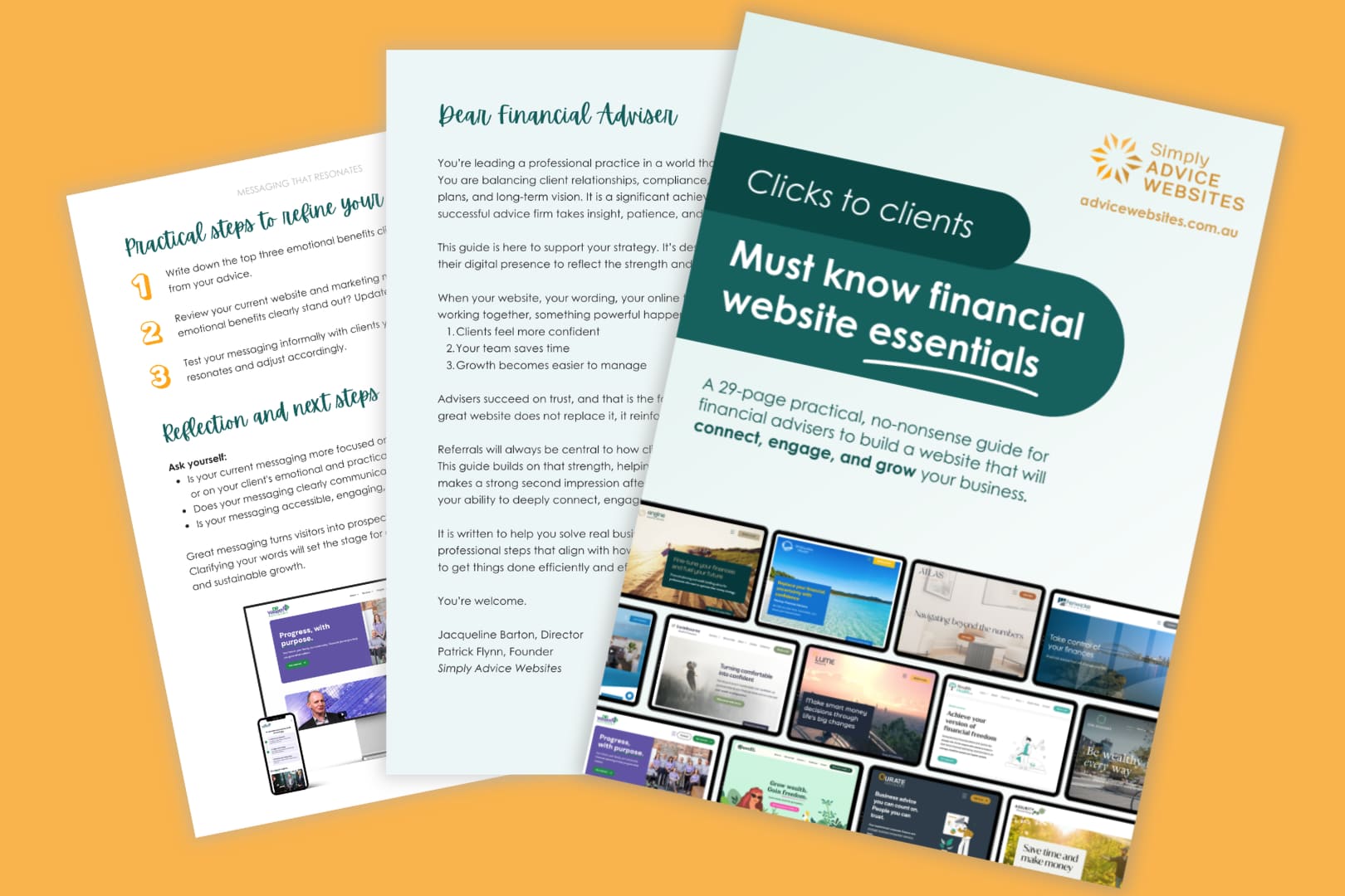 Financial Adviser Website Essentials Guide Sample